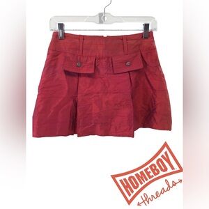 Women's Red Skort